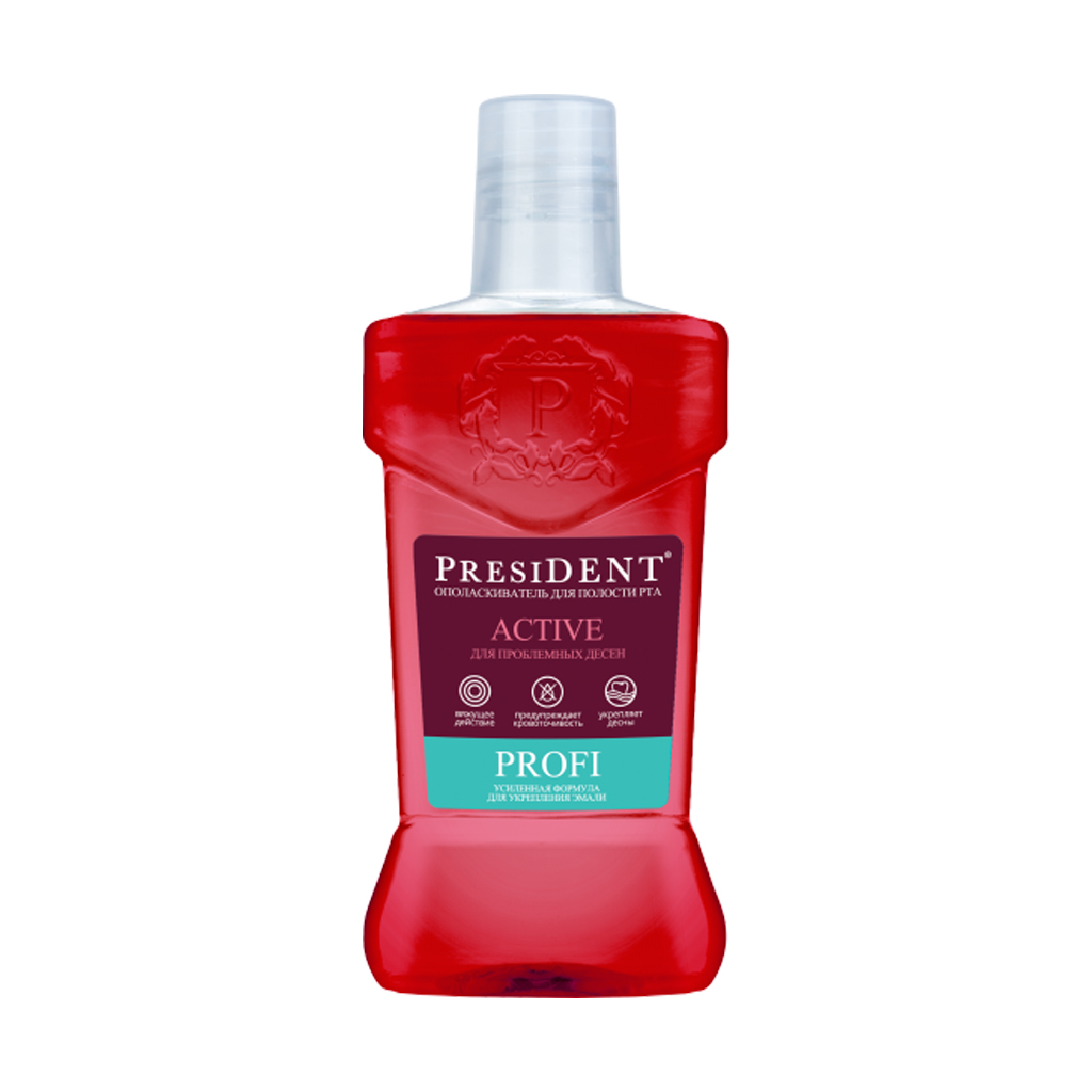 Ополаскиватель для полости рта PRESIDENT®PROFI 