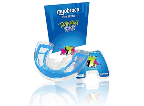 MТ2Mс Myobrace для подростков Этап 2 Развитие зубных дуг. MEDIUM / Прозрачный (MRC)
